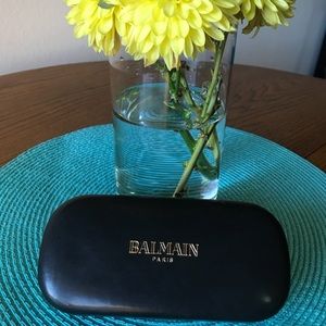 BALMAIN Leather Sunglasses Hard Case.
